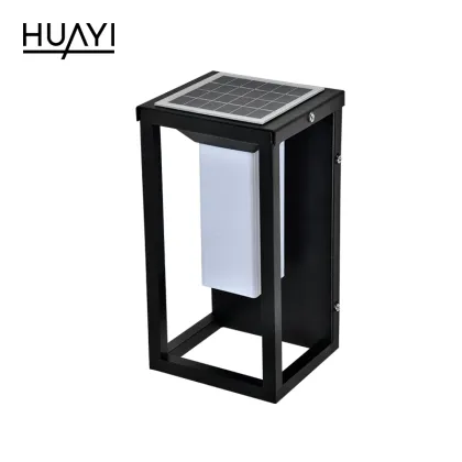 HUAYI China Wholesale LED Solar Wall Lamps