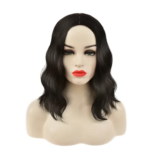 Synthetic Lace Front Hair Wig Blonde Long Straight Razer French Style Technique Wave Color Small Weight Material Silky Brown