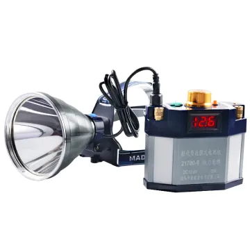 Portable High Power Rechargeable LED Mining Headlamp and Torch