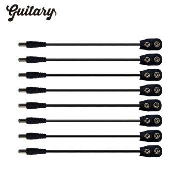 9V Battery Connector Converter Barrel Jack Power Supply Cable for Guitar Effect Pedal