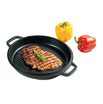 28cm Thickened Cast Iron Frying Pan - Non-Stick Steak Pan for Household