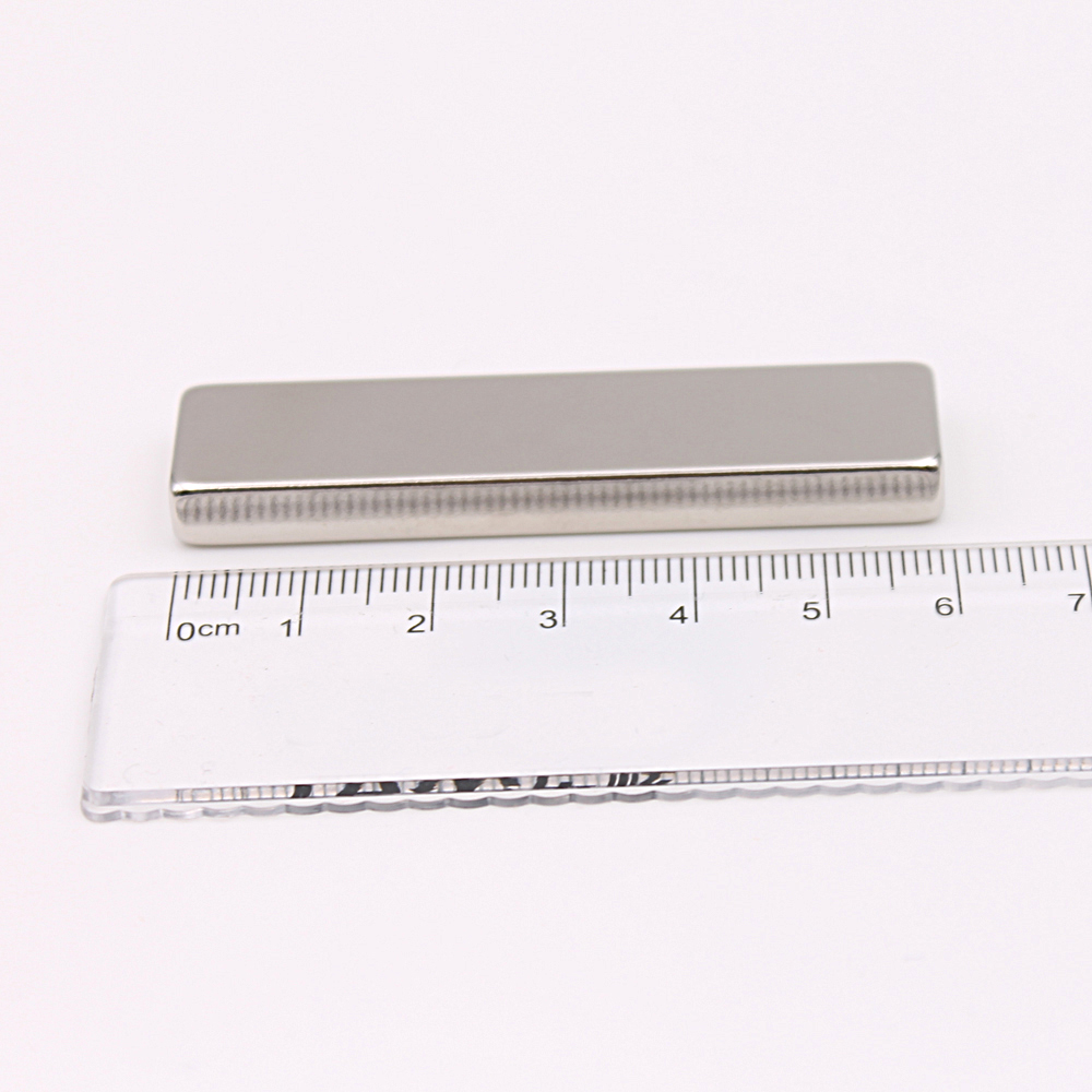 100X5X2mm N42 N48 N52 Barra magnética de neodímio