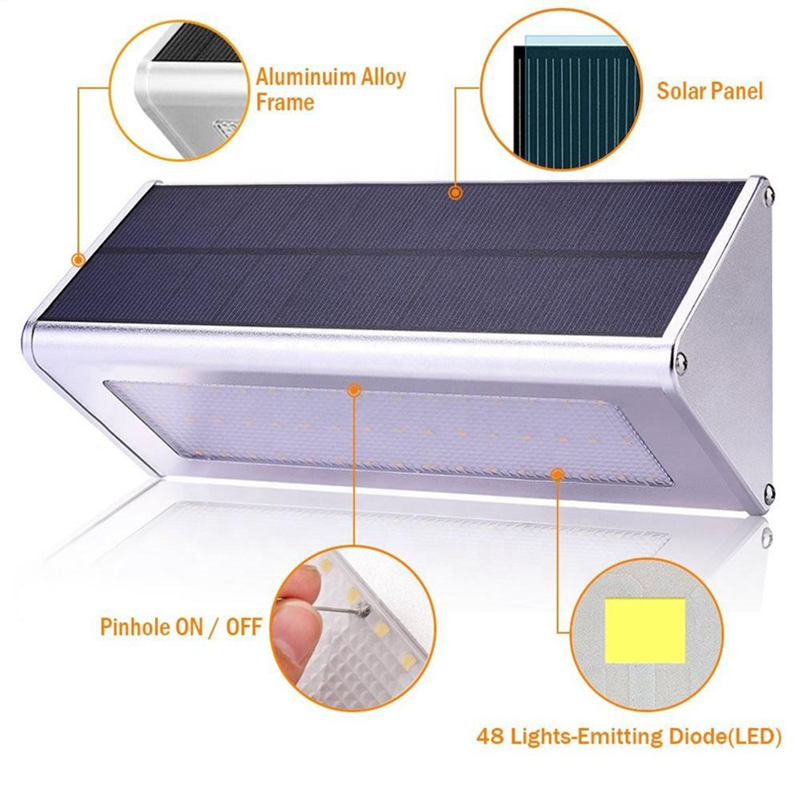 Solar Led Stair Wall Light