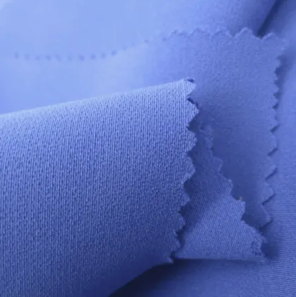 Thick Liquid Titanium Spandex Fabric for Sportswear