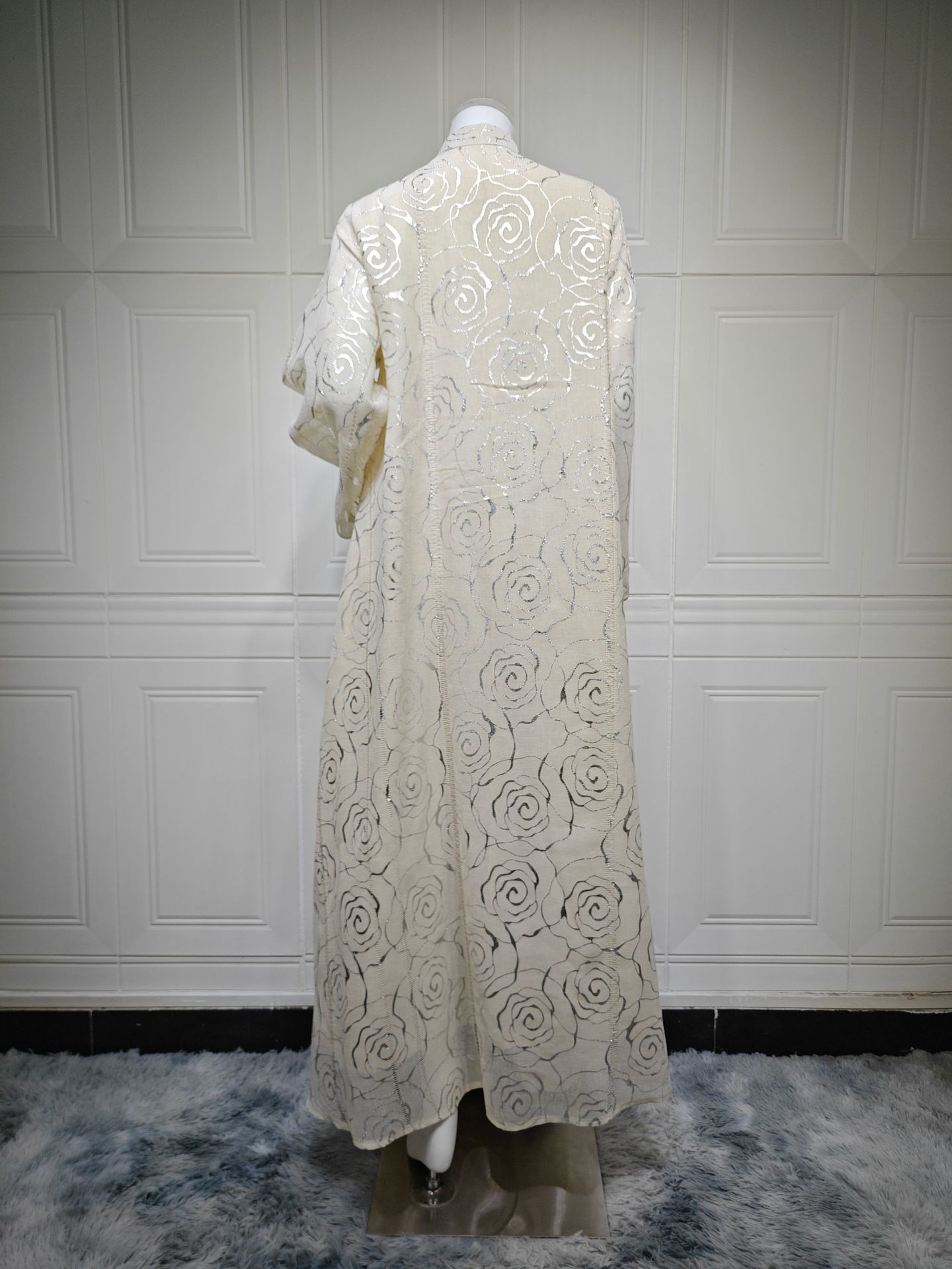 Beaded Abaya Jalabiya Dress AB564 (10)