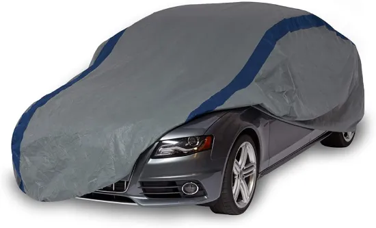 Defender Car Cover for Sedans up to Gray/Navy