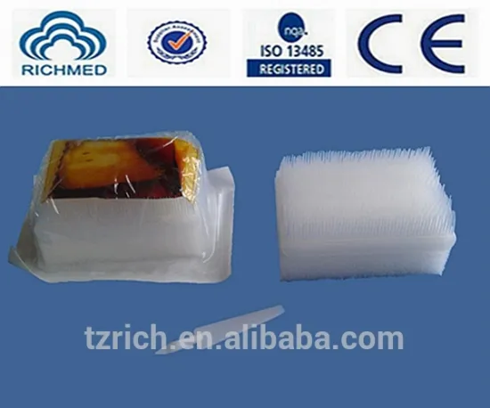 disposable medical surgical scrub brush