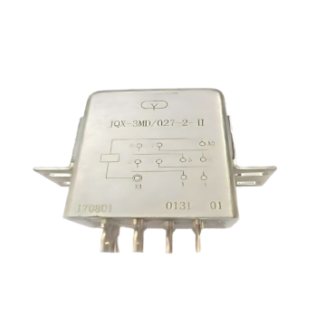 Military Aviation Metal Sealed DC Relay JQX-3MD 027V