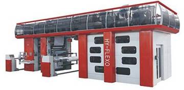 Servo Central Drum Flexographic Press (YRK)