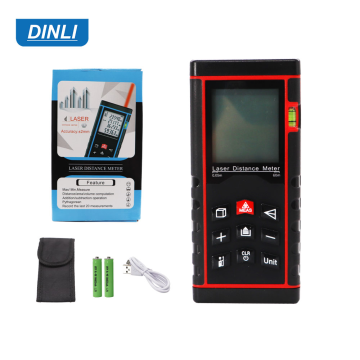 CEM LDM MINI Laser Distance Meter - 65ft/20m Gray Warranty