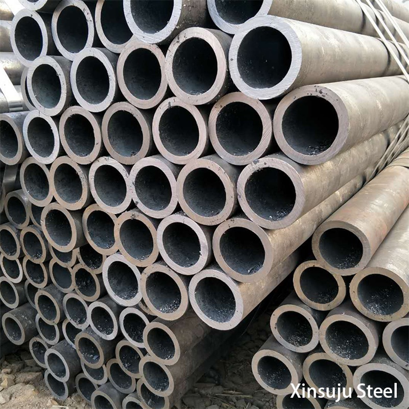 Dn100 Seamless Steel Carbon Pipe Ss400 Q235 Q345B