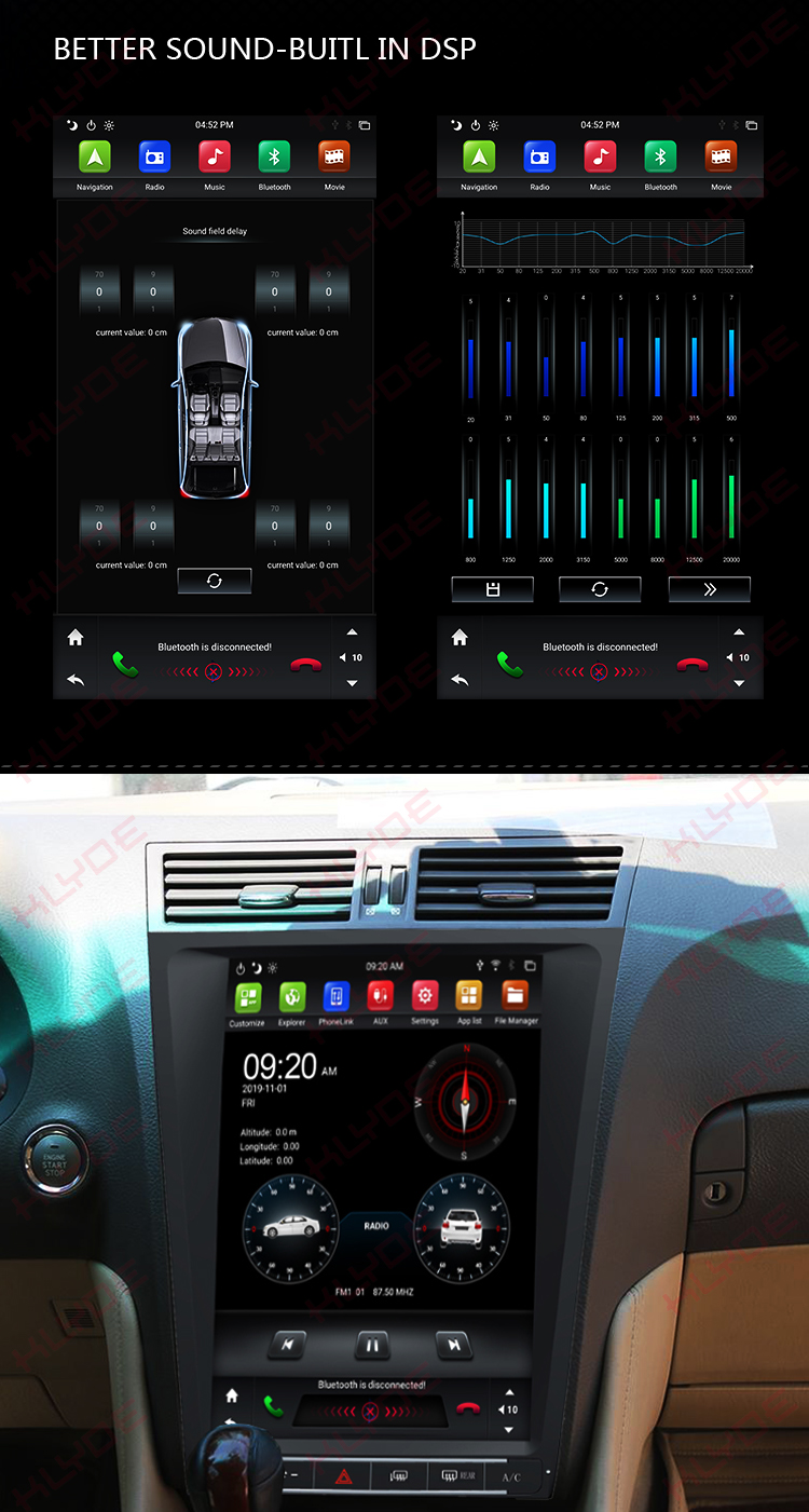 Lexus GS300/GS460 GS450/GS350 2011 android car radio