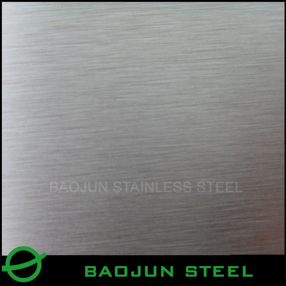 AISI 304 Hairline Finish Surface Stainless Steel Sheet