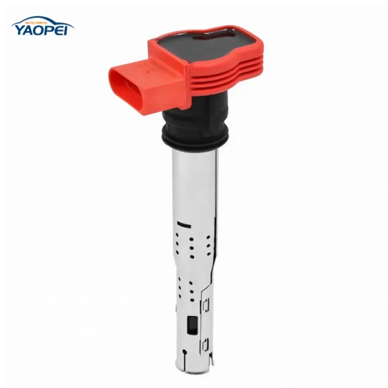 Red Ignition Coils for VW Audi A4 A6 2.8 3.0 TFSI 3.2 V6 06E905115 06E905115E