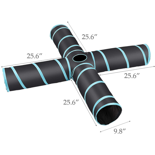 Collapsible Cat Tunnel Tube Kitty Tunnel