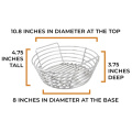 Easy Clean Up Stainless Steel Grill Charcoal Basket