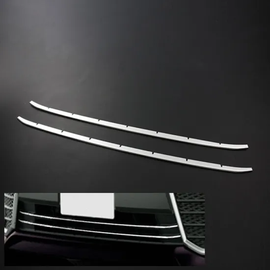 Chromed Front Bumper Grille Trim for Toyota Vellfire 30 (2015+) - OEM ODM Available