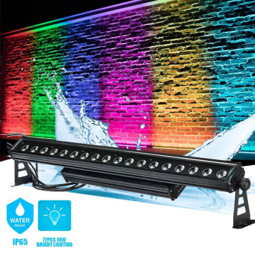 120pcs haute puissance 180 x 3W RVB 3in1 LED DJ DMX512