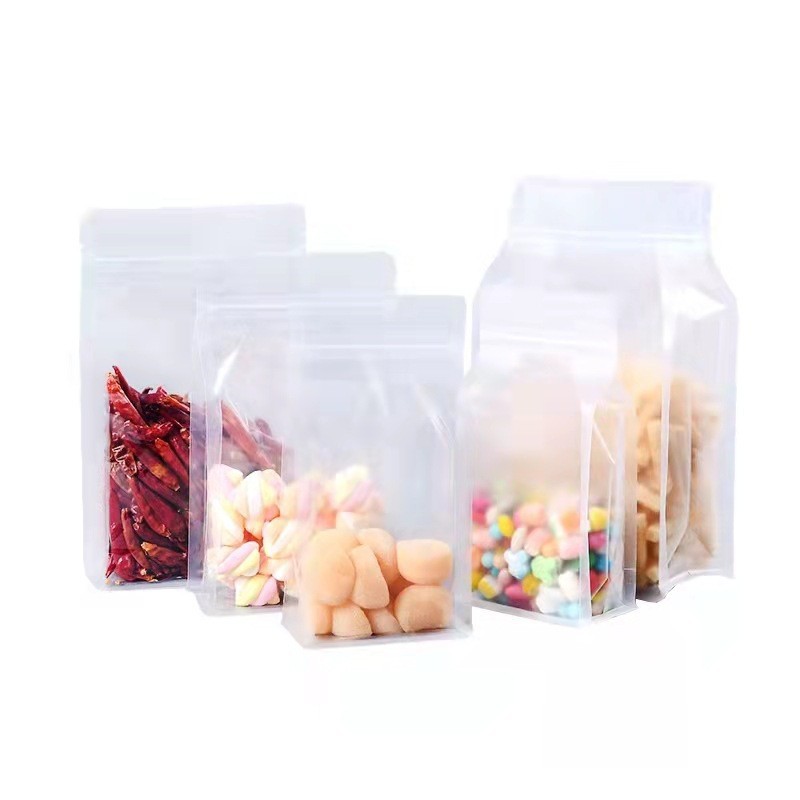 flat bottom ziplock bags