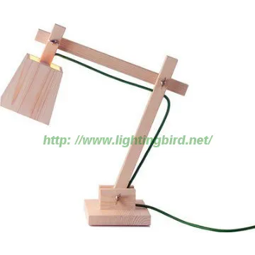 Modern simple  Wooden desk Lamps / bedside table lamp