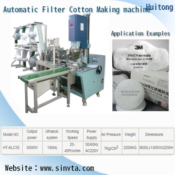 N95 Duckbill Cotton Filter Mask Making Machine