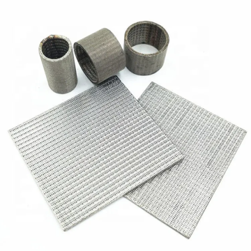 Sintered Filter Mesh 100 50 Micron with Excellent Mechanical Properties for Purification and Filtration