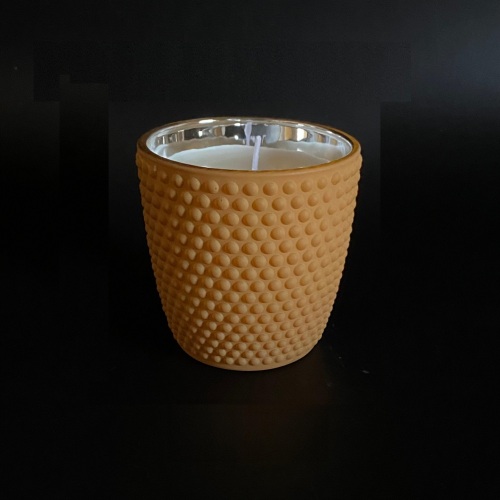 Bulkbuy Orange Aroma Glass Gift Fragrance Soy Wax Aromatherapy Hotel Aroma Candles