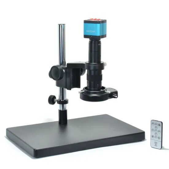 USB HDMI-Compatible 14MP Microscope Camera with 180X Zoom Lens: Industrial Monocular Microscope Camera Kit