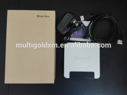 New Item Wintel Box W8-II smart tv box with Win8.1 OS And Android 4.4 Free Internet TV Box