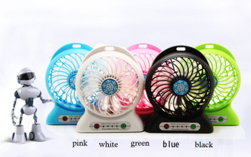 factory price portable rechargeable usb mini fan