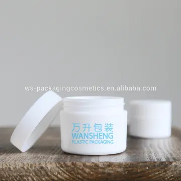 Single Wall Cosmetic Simple Jar PP Jar 50ML