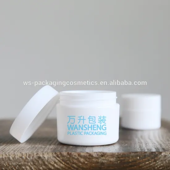 Single Wall Cosmetic Simple Jar PP Jar 50ML