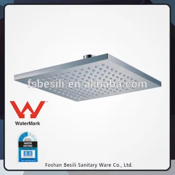 8 inch ABS water saving square shower head chrome ARPS1075