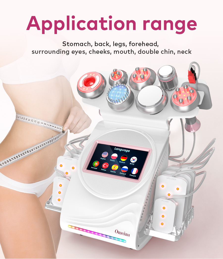 Omeina 9 in 1 laser lipo machine