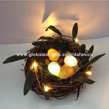 LED Egg Nest Lights, Warm White