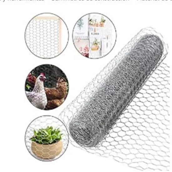 Light Galvanized Hexagonal Wire Mesh Chicken Coop