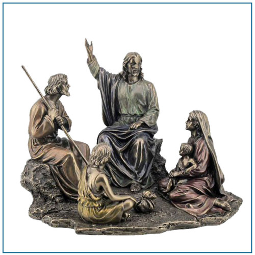 Life Size Antitique Bronze Religioso Jesus Escultura