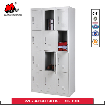 White 12 Doors Metal Lockers