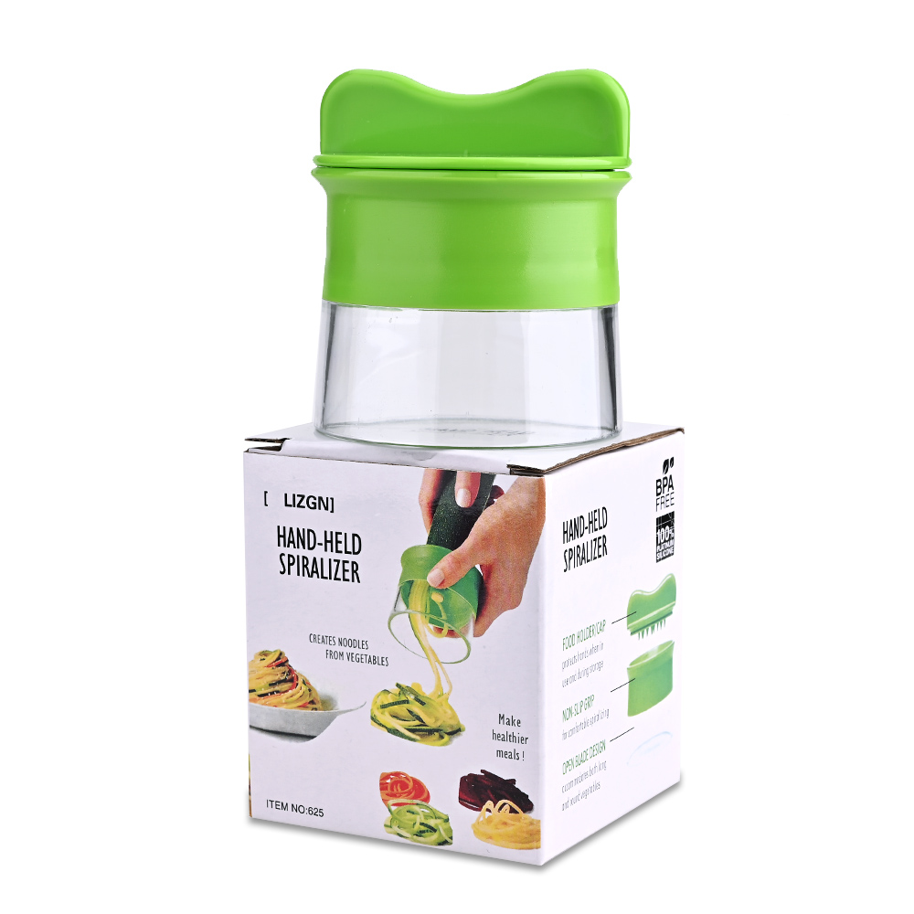 Handheld Carrot Potato Cucumber Spiral Grater Cutter Vegetable Fruit Slicer Salad Noodle Spaghetti Zucchini Blade Spiral Tools