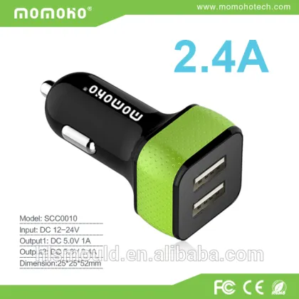 Momoho hot oppo mobile phone car charger quick charge car