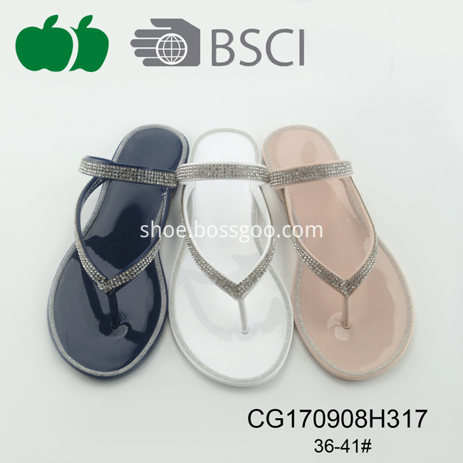 Female Fashion New Pvc Cheap Slippers