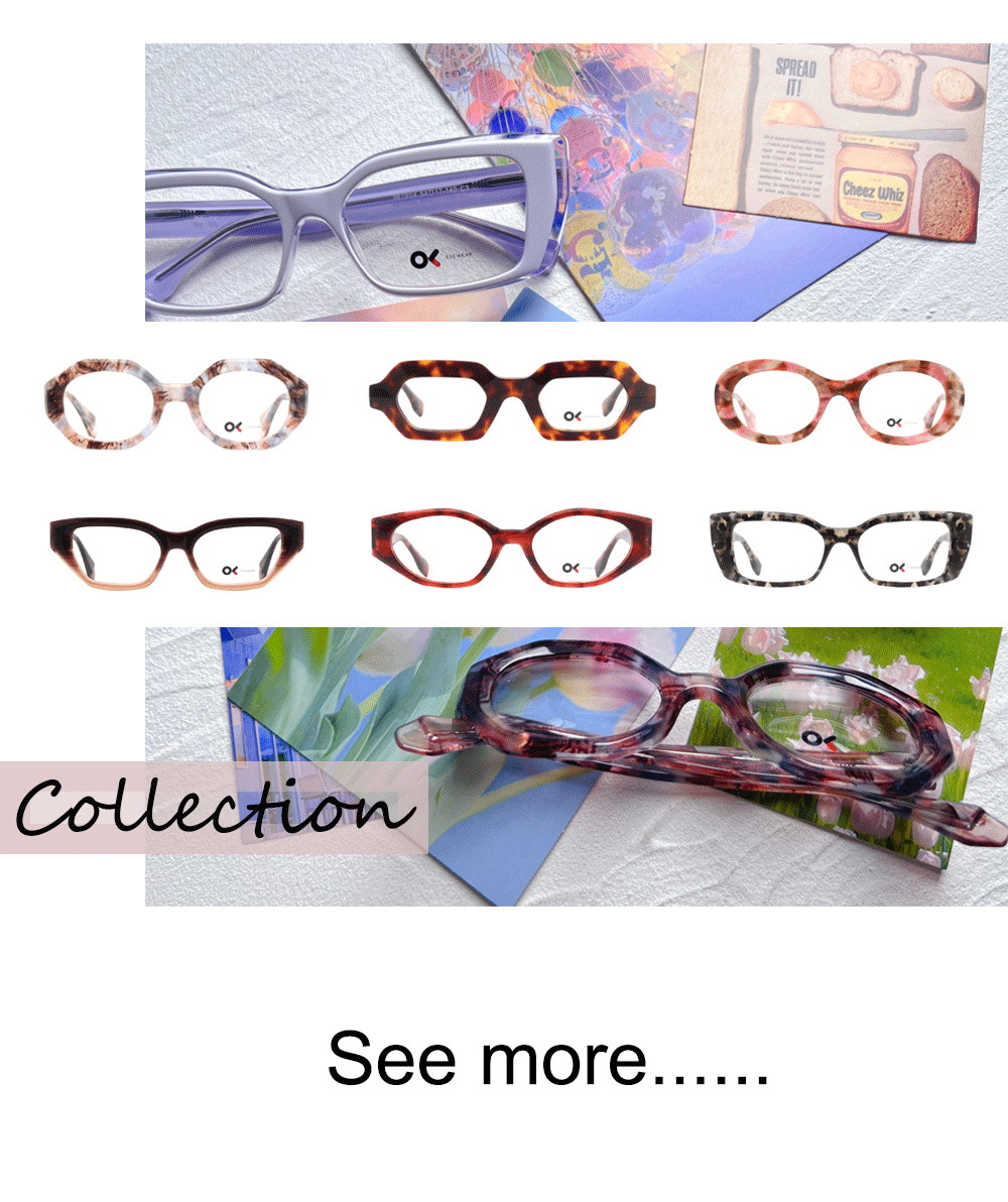 acetate eyeglasses frame