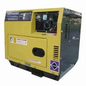50/60Hz Single-phase 3kVA Air-cooled Silent Diesel Genset, Frequency Meter