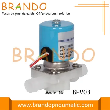 1/4'' Plug Plastic Solenoid Valve for RO System
