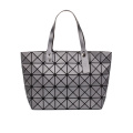 Bolso plegable de la nueva moda bolsa de diamante geométrico bolso de hombro único mate bolsa femenina