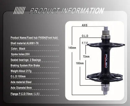 Bicycle Hubs Racing Bike Bike Fixed Gear Hubs