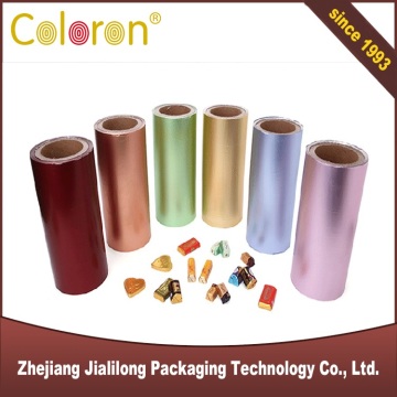 Eco-Friendly Chocolate Aluminum Foil with Matte Finish