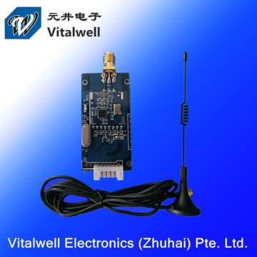 VW1101A Υψηλή ευαισθησία 232TTTL 10MW 868MHz Μεγάλη εμβέλεια RF ενσωματωμένη μονάδα