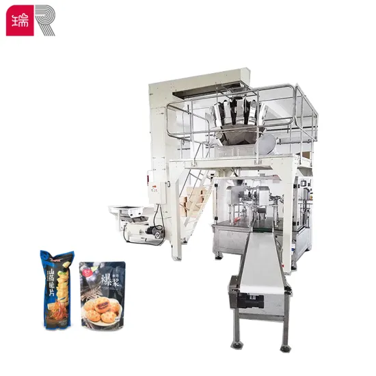 R8-200 Multifunction Rotary Packing Machine for Irregular Shaped Liquid and Viscous Honey Sachets