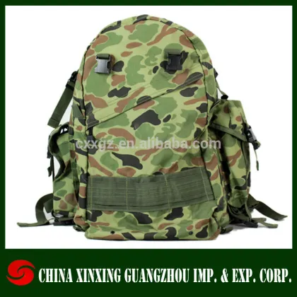 Camouflage military camel mountain backpack